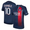 Officiële Voetbalshirt Paris Saint-Germain Dembele 10 Thuis 2023-24 - Heren